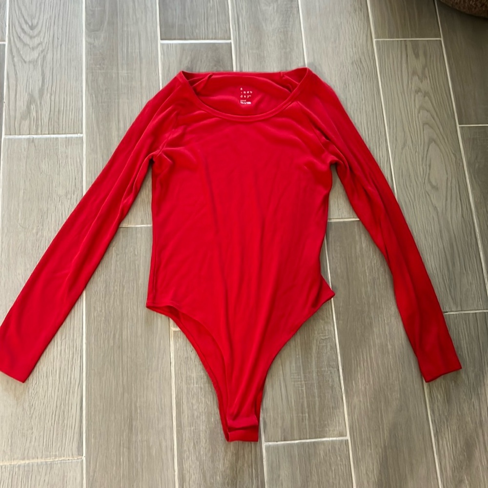 Red Body Suit